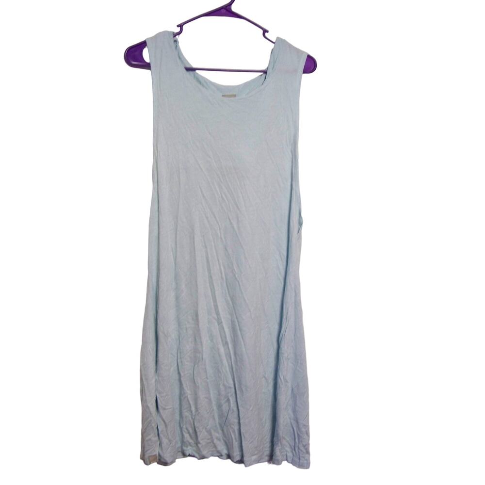 Bench Womens Light Blue Muscle Sleeveless Tank Dress Pull Over Size Small Active